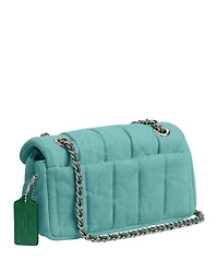 Quilted Denim Tabby Shoulder Bag 20