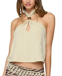 Edikted Ariya Keyhole Halter Top