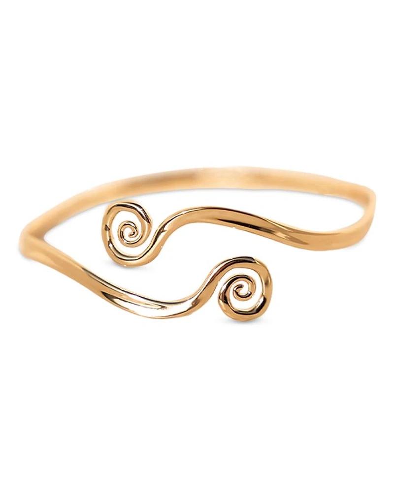 Intertwined Aura Swirl Arm Cuff