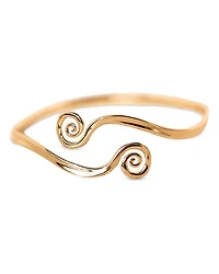 Intertwined Aura Swirl Arm Cuff