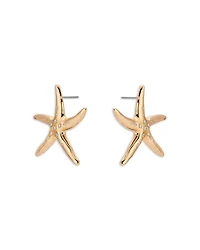 Pavé Starfish Luxe Statement Stud Earrings