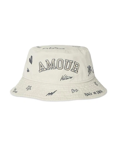 New Era x Zadig Tattoo Embroidered Bucket Hat
