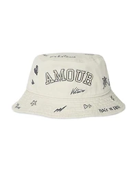 New Era x Zadig Tattoo Embroidered Bucket Hat
