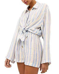Nico Striped Beach Shirt