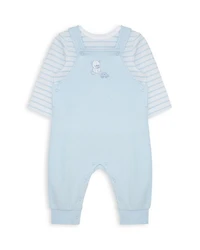 Boys' Playful Tee & Overalls Set - Baby