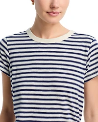 The Slub Stripe Tee