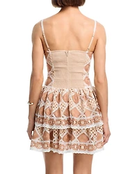 Bossa Crochet Mini Dress