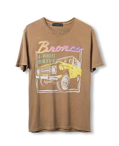 Junk Food Clothing Unisex Ford Bronco 4-Wheel Drive Vintage Tee