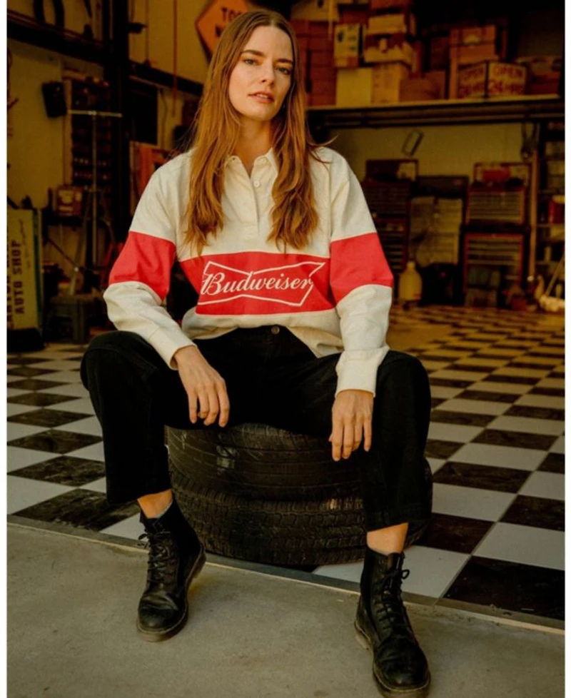 Women's Budweiser Rugby Shirt