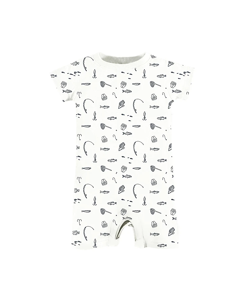 gunamuna Unisex Spring Shortie Romper - Baby