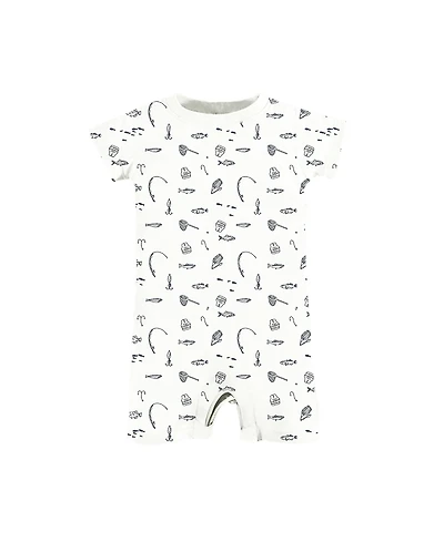 gunamuna Unisex Spring Shortie Romper - Baby