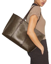 Perry Coated Canvas Tote