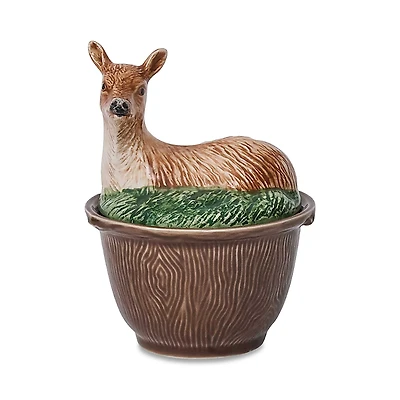 Juliska Forest Walk Deer Bowl with Lid