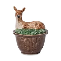 Juliska Forest Walk Deer Bowl with Lid