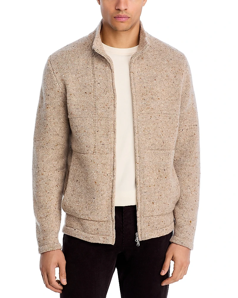 Inis Meain Lifeline Zip Cardigan