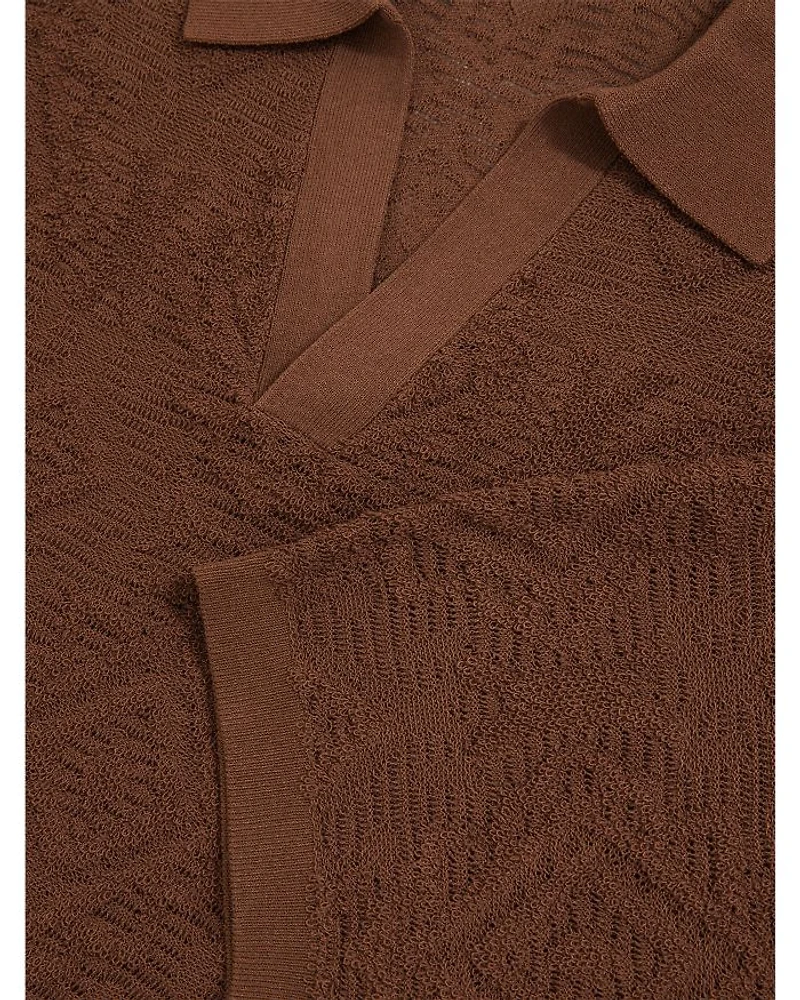 Banks Aztek Plush Polo Shirt