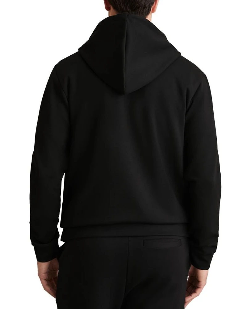 Malvern Interlock Zip Front Hoodie