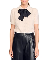 Sandro Polo Neck Knit Sweater