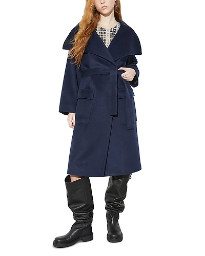 Max & Co. Wool Cashmere Belted Coat