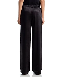 Satin Wide Leg Pants