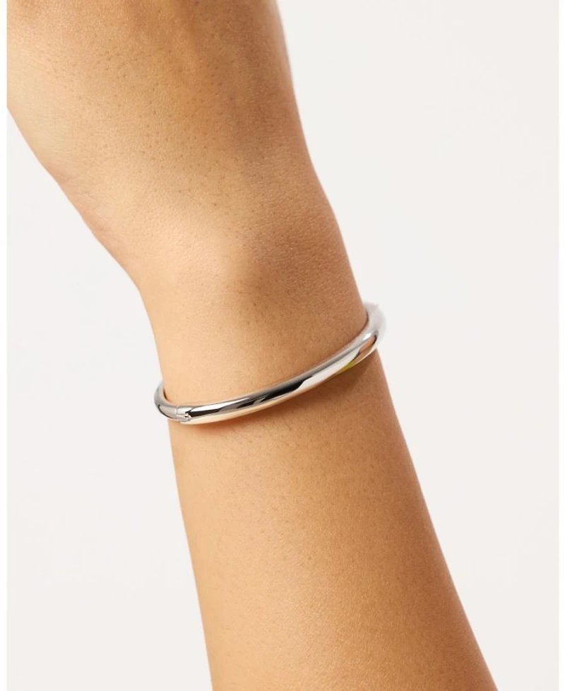 Brynley Brass Silver Bracelet