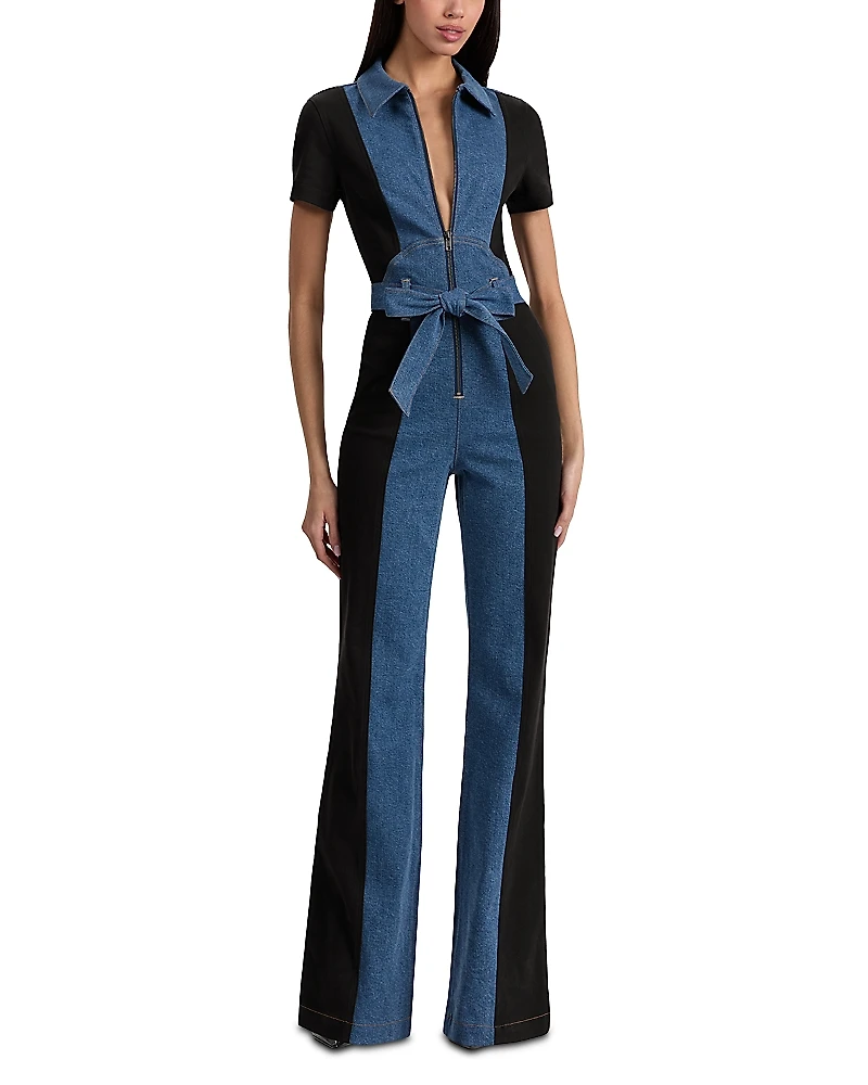 Alice and Olivia Gorgeous Wide Leg Jumpsuit