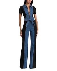 Alice and Olivia Gorgeous Wide Leg Jumpsuit