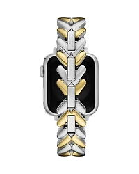 Two-Tone Stainless Steel Bracelet for Apple Watch®, 38-49mm