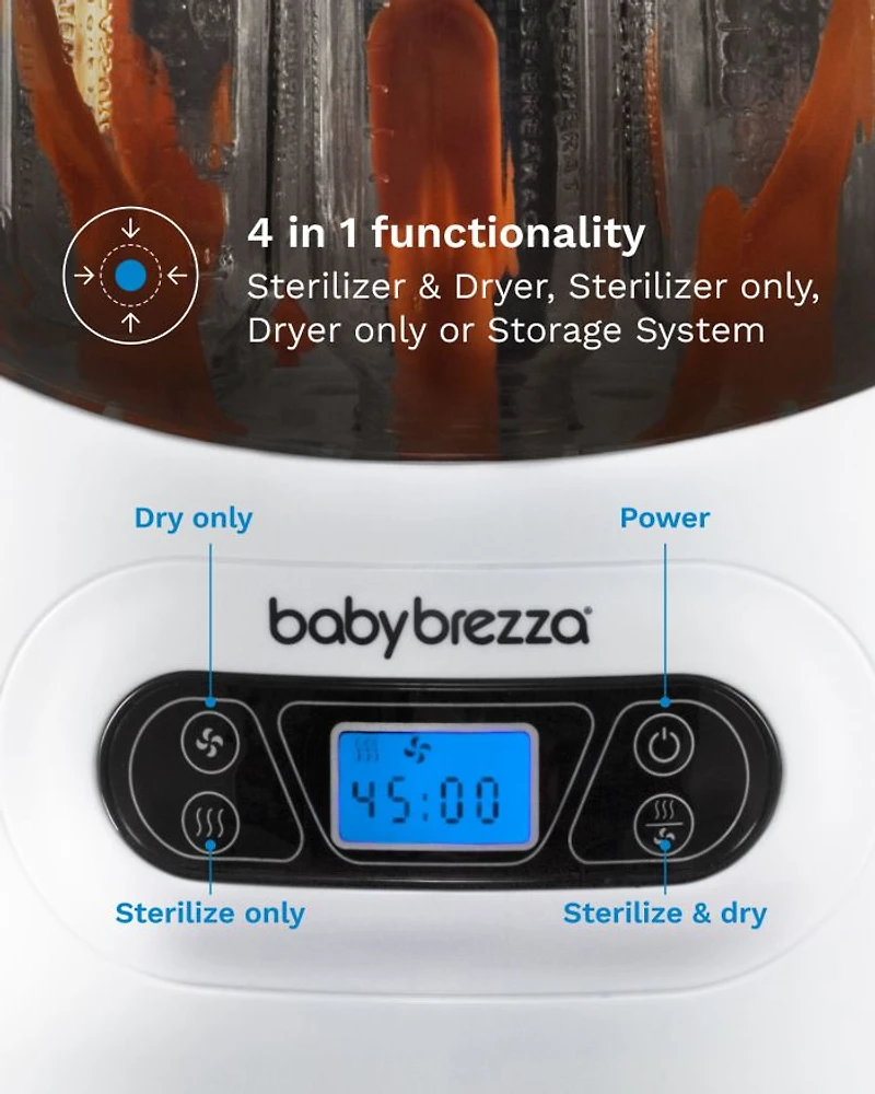 One Step™ Baby Bottle Sanitizer And Dryer - Electric Steam Sterilizer