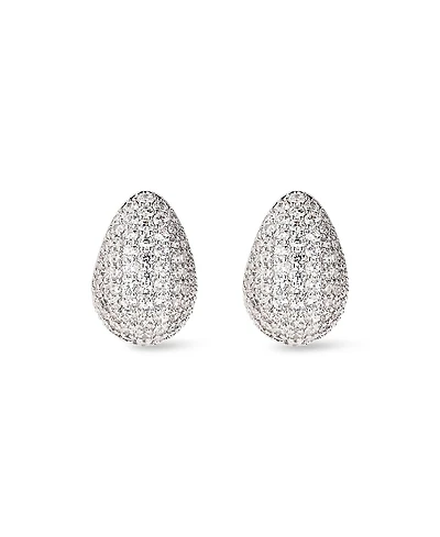 Ana Luisa Brass and Cubic Zirconia Adler Silver Earrings