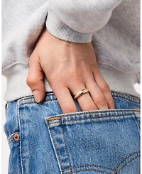Thatcher Brass Gold Band Ring