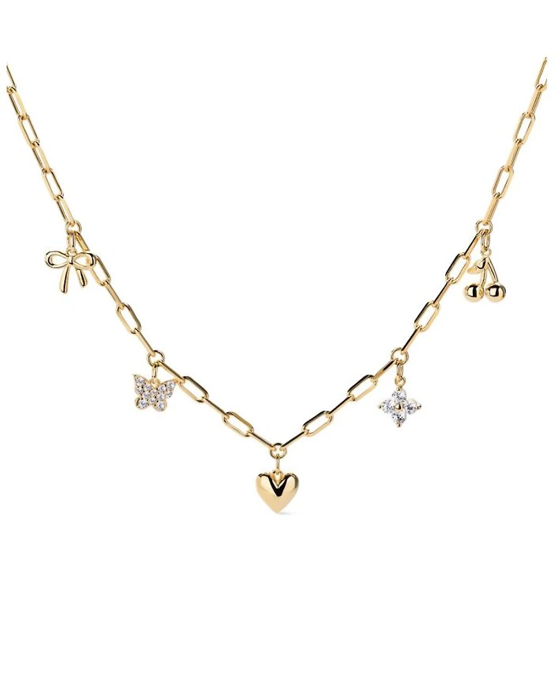 Brass Gold The Everyday Charm Necklace