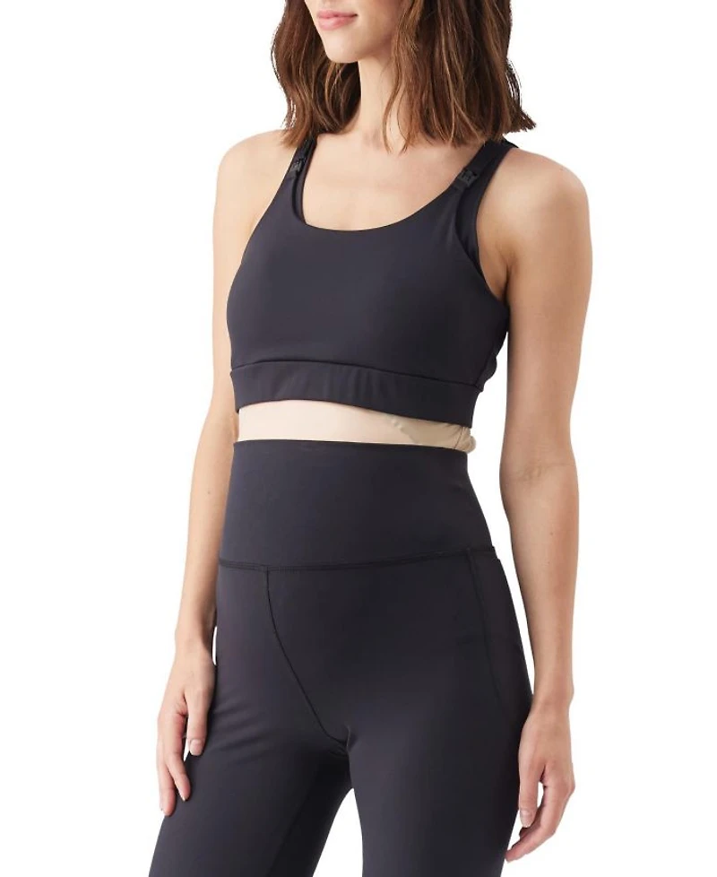 Tempo Nursing Crop Top