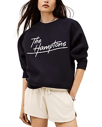 ba & sh The Hamptons Graphic Sweatshirt