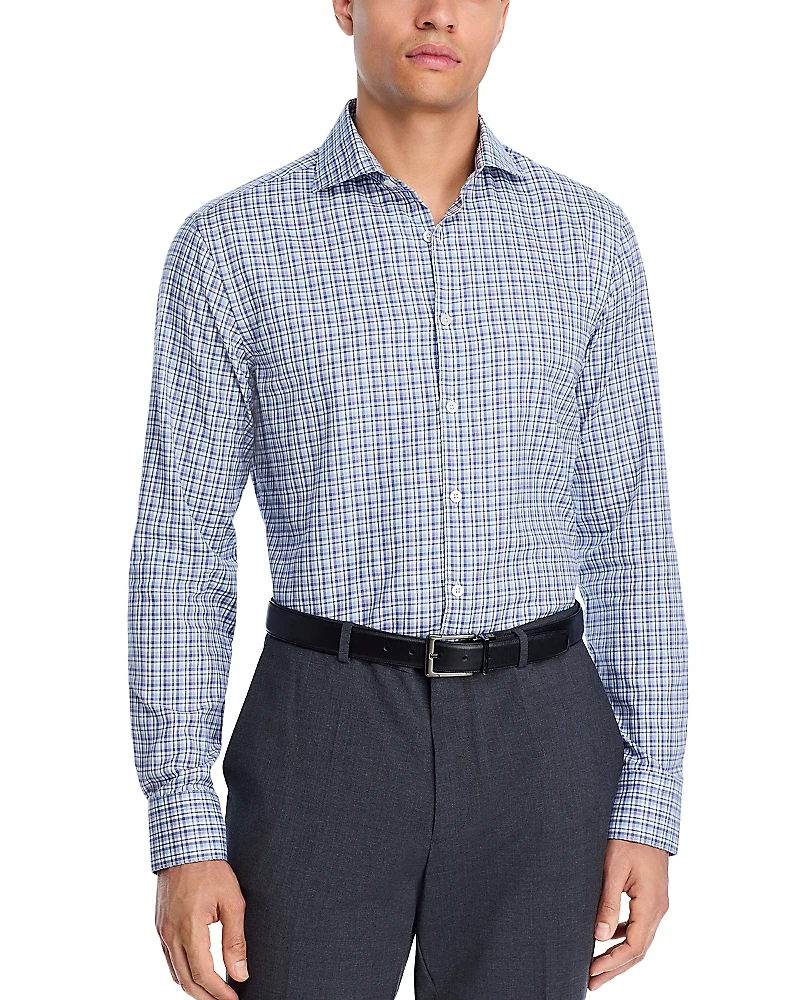 Canali Checked Sport Shirt