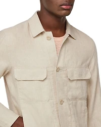 Bond Linen Shirt Jacket
