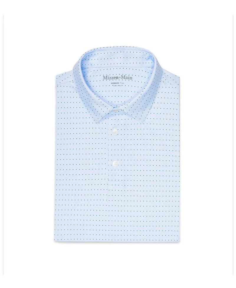 Versa Short Sleeve Polo Provence Diamond Sunburst