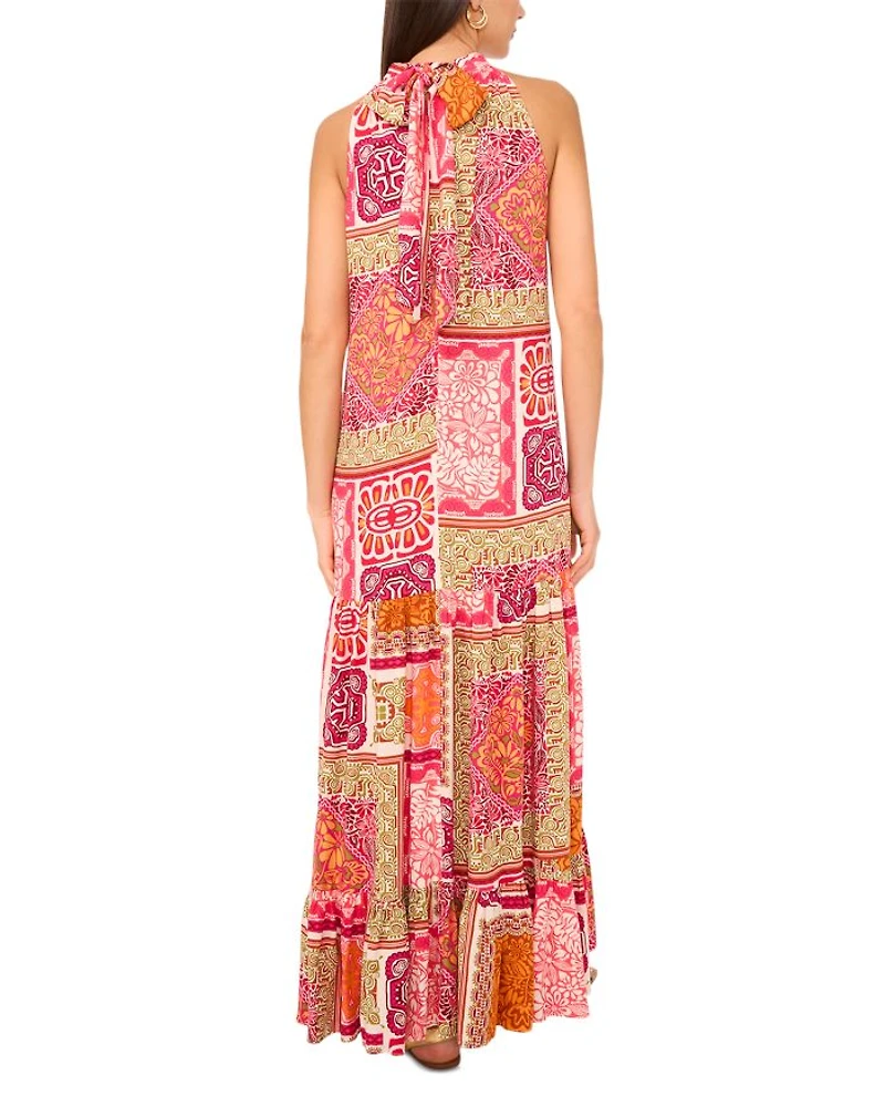 Printed Sleeveless Dress
