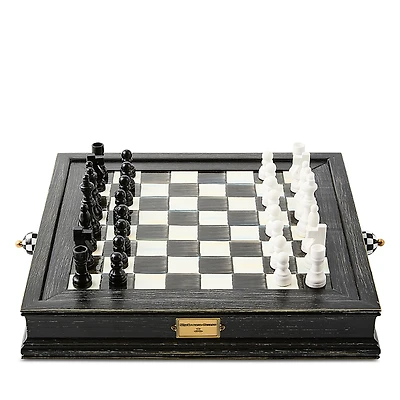 MacKenzie-Childs Courtly Check Chess Set