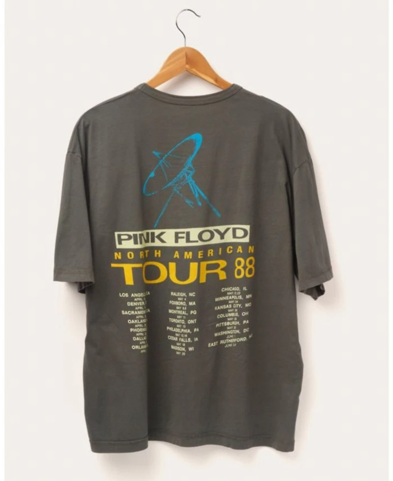 Unisex Pink Floyd North American Tour '88 Jersey Tee
