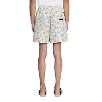 Printed Cotton Shorts