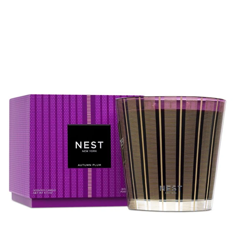 Autumn Plum Luxury Candle, 47.3 oz.