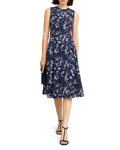 Hobbs London Ria Embroidered Dress