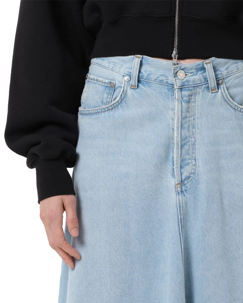The Odin Denim Maxi Skirt Lost