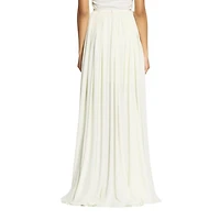 Maxi Skirt Silk Georgette