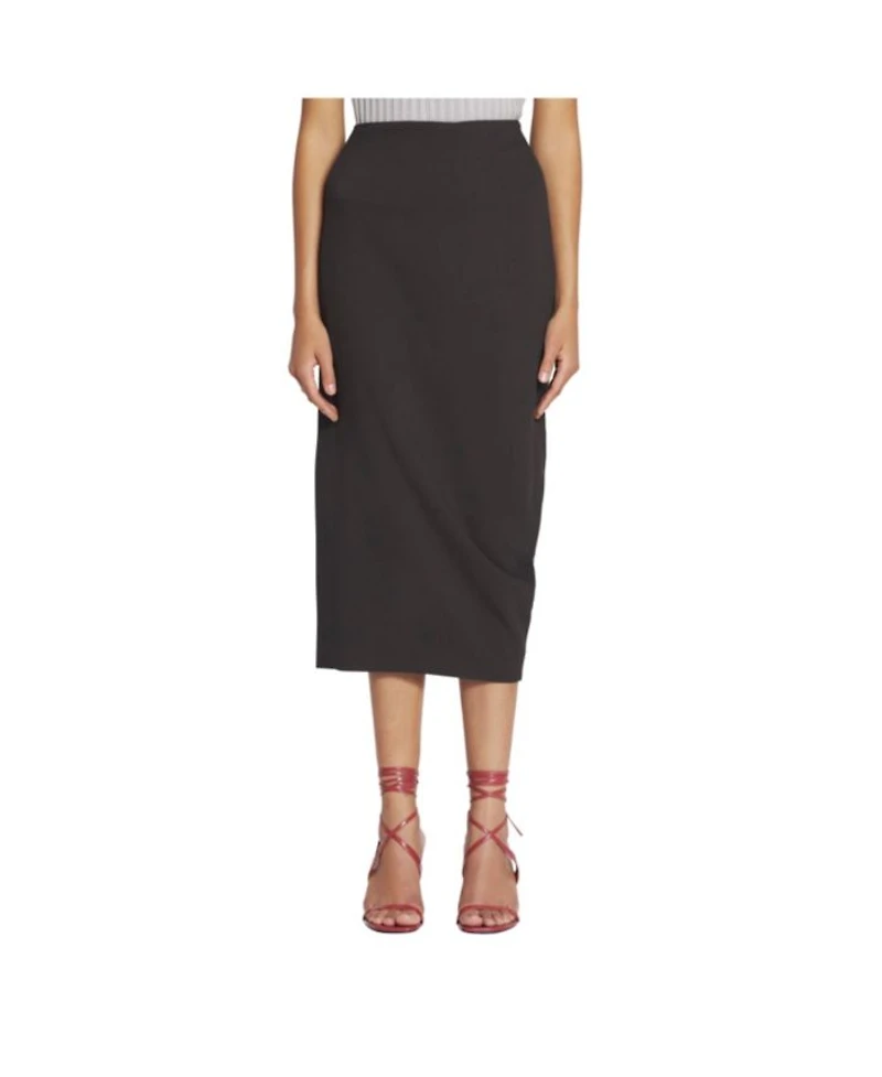 Midi Skirt Wool and Viscose