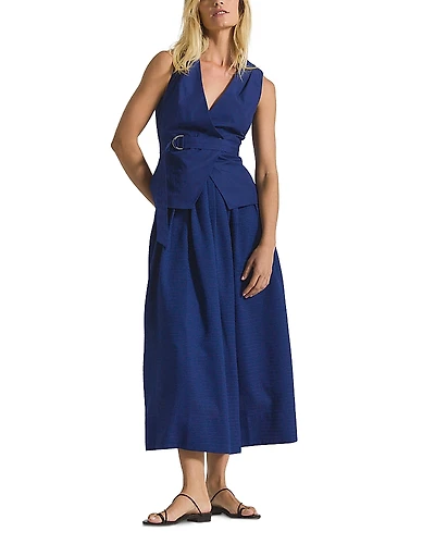 Derek Lam 10 Crosby Annika Mixed Media Dress