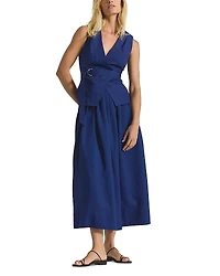 Derek Lam 10 Crosby Annika Mixed Media Dress