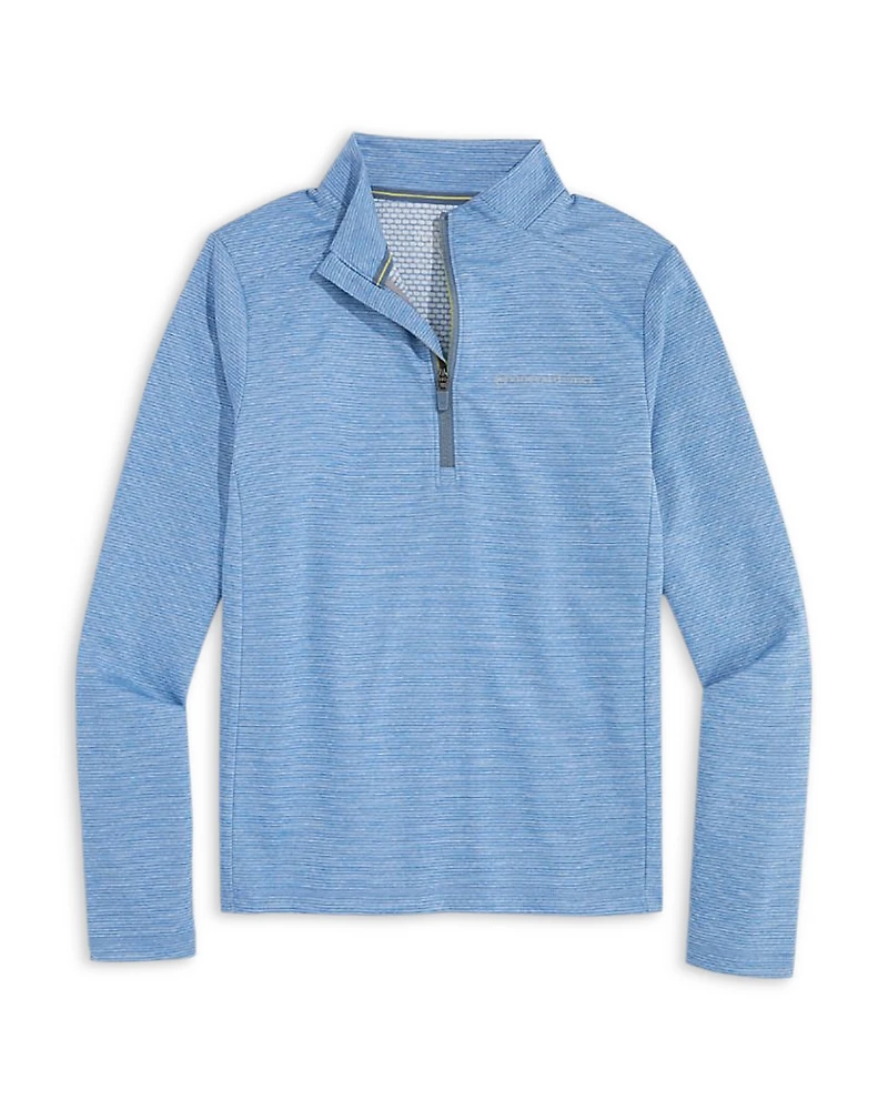 Vineyard Vines Boys' Sankaty Quarter Zip Sweatshirt - Big Kid
