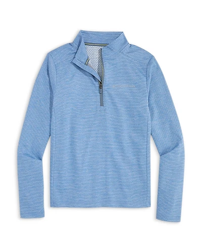 Vineyard Vines Boys' Sankaty Quarter Zip Sweatshirt - Big Kid